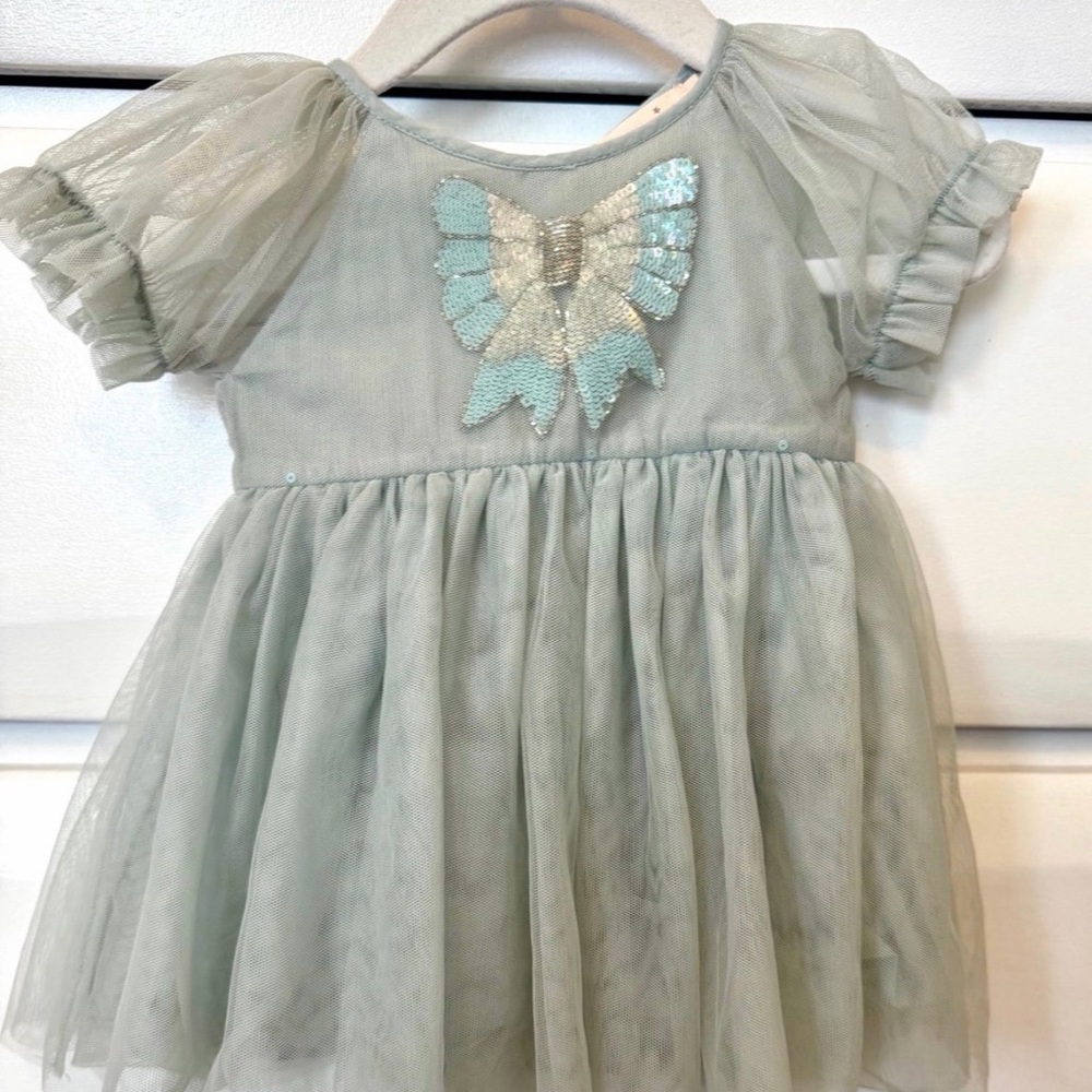 Tutu du Monde Muted teal tutu dress Size 0-3 months
